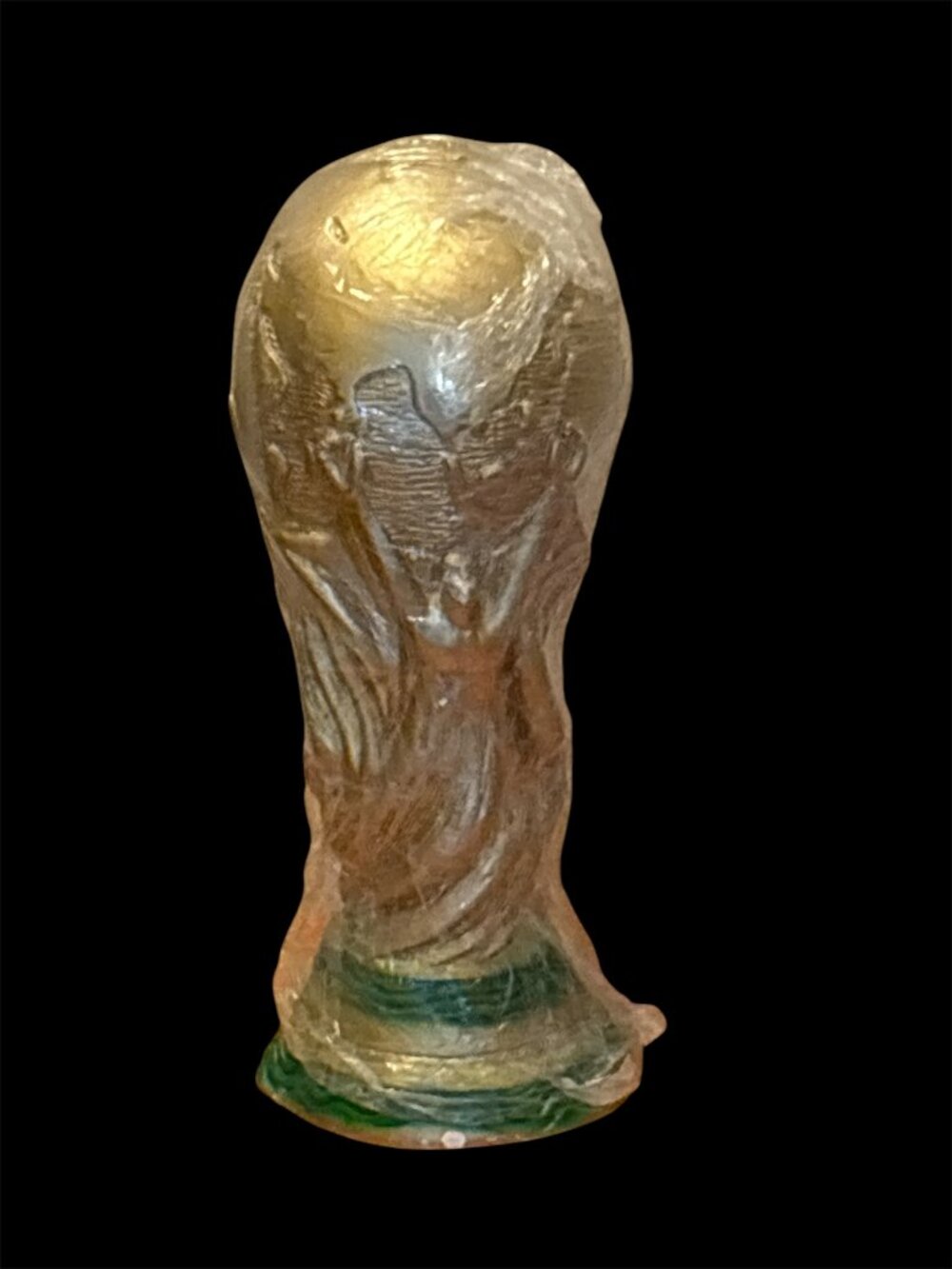 World Cup Trophy Bank - Gold and Green